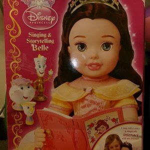 NIB My First Disney Princess Belle Singing & Storytelling Interactive 20" Doll